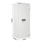 Preview: Rottner Wertschutzschrank EN3 Diamant Super Fire Premium DO160 Elektronikschloss lichtgrau T05942
